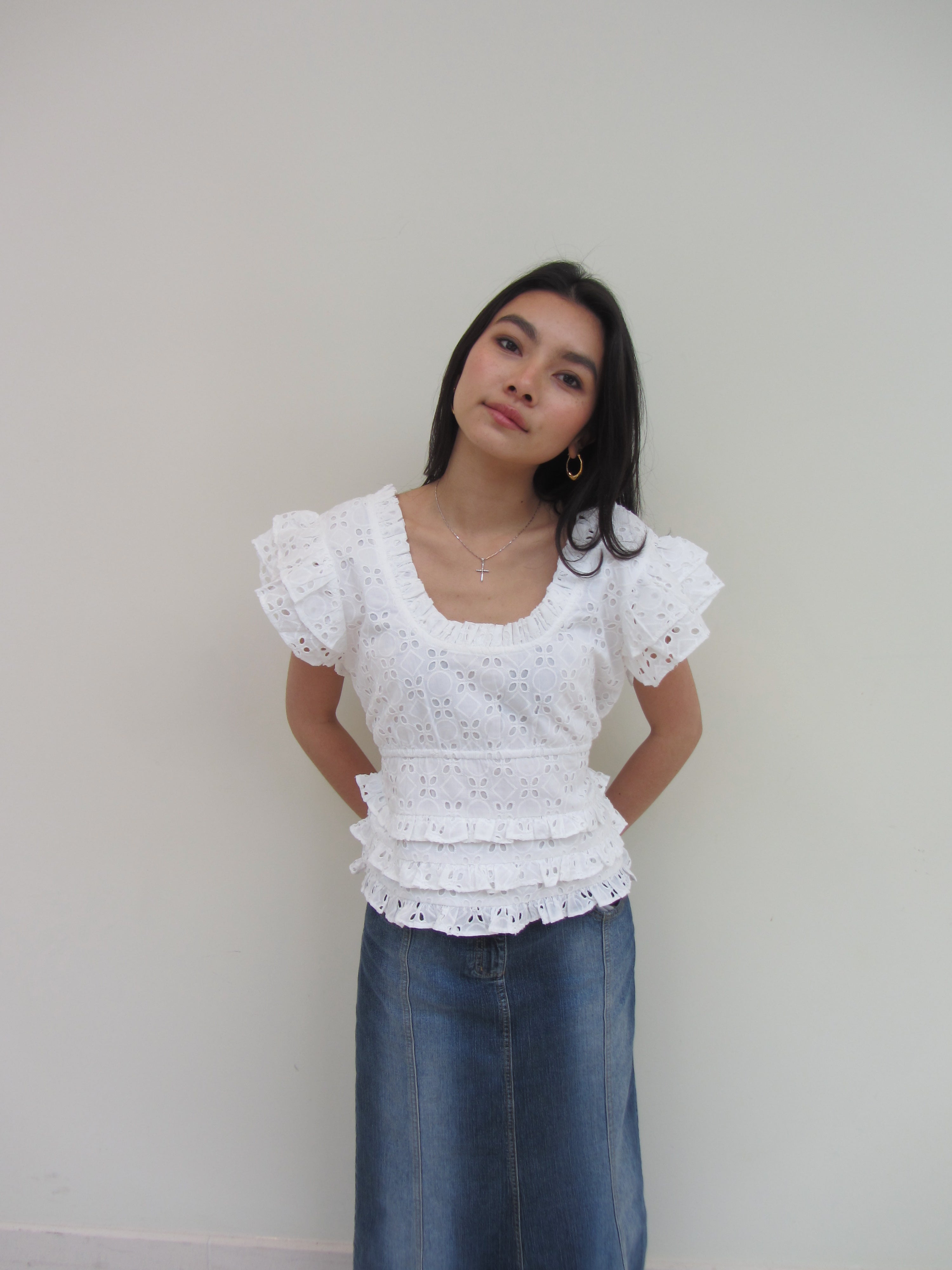 *Preorder* The Oscara Blouse