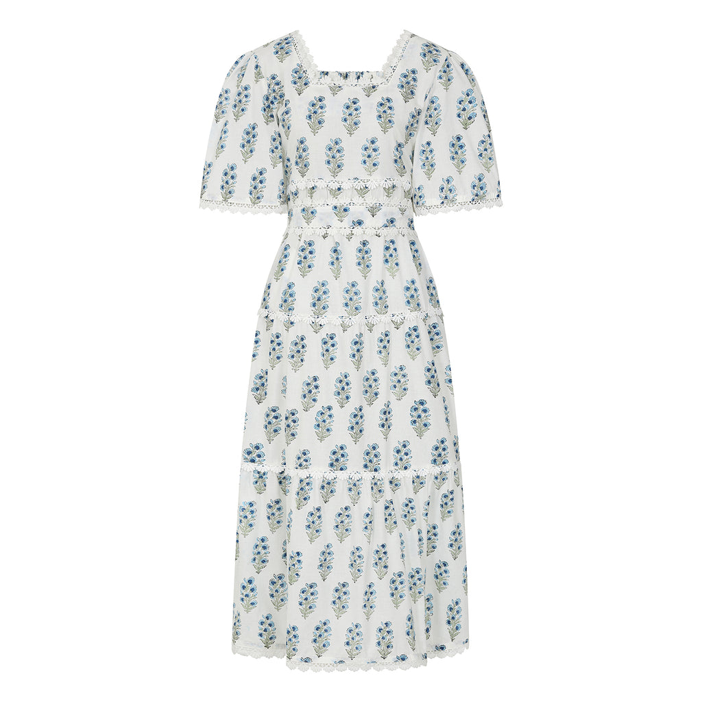 The Farrah Block Print Dress