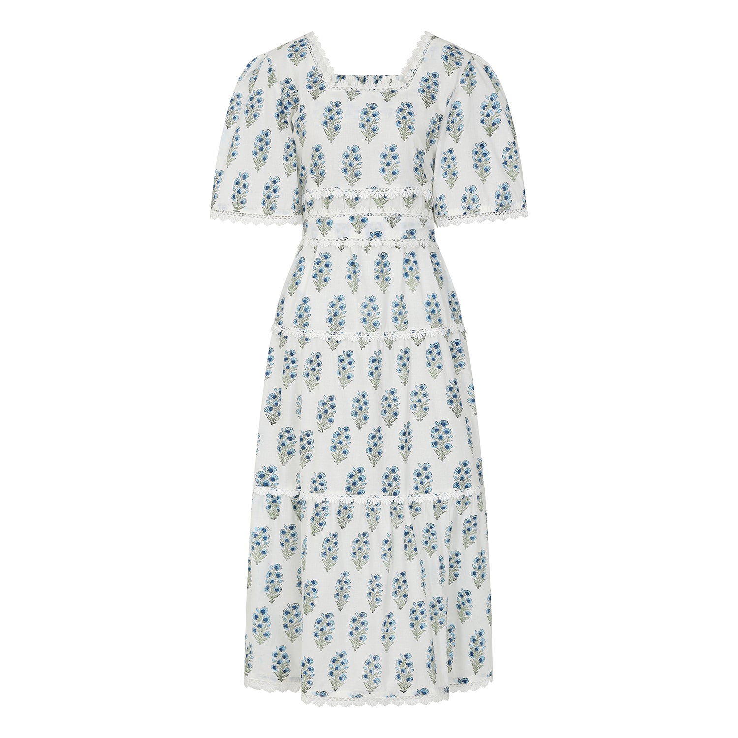 The Farrah Block Print Dress