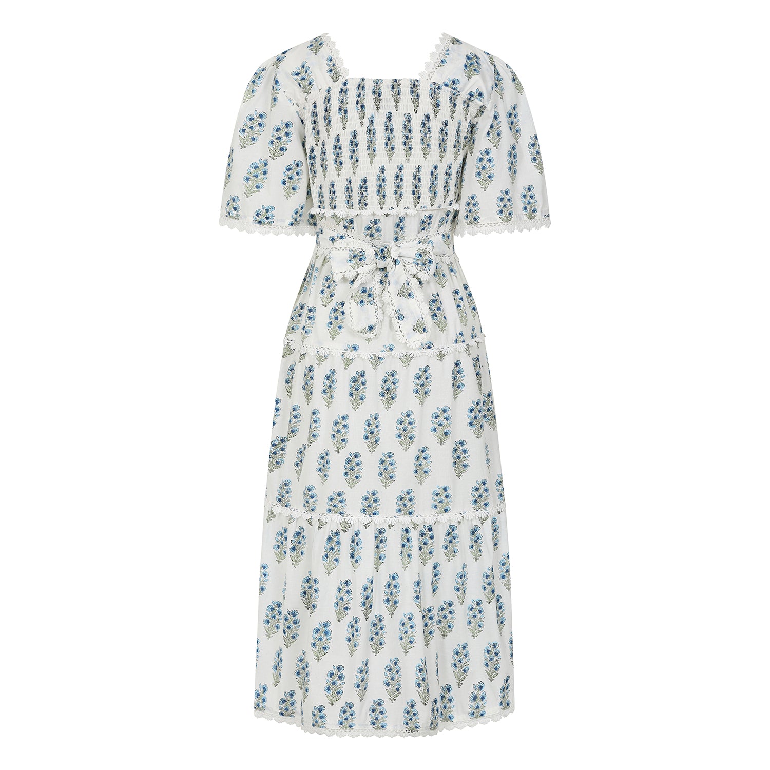 The Farrah Block Print Dress